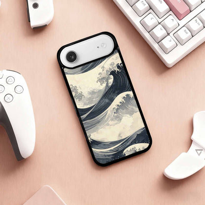 iPhone 17 Air Case — Vintage Americana Wave Retro Vintage, Custom Printed Phone Case