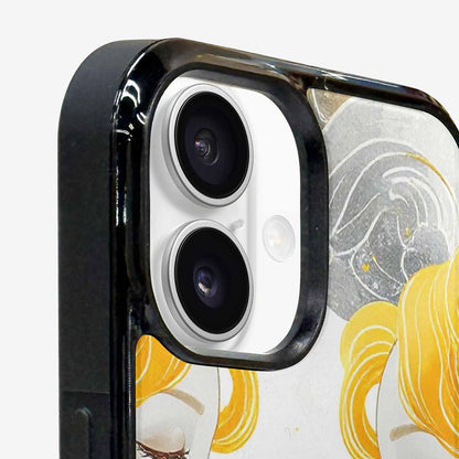 iPhone 16 Case — Gemini Twins Zodiac Pattern Seamless Repeat, Personalized Phone Case