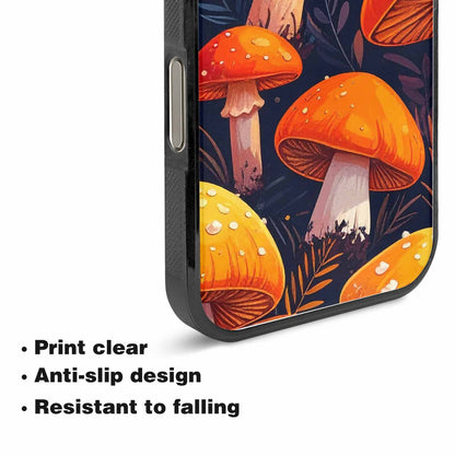 iPhone 15 Pro Max Case — Bold Autumn Mushroom Bold Autumn Mushroom, Custom Phone Case