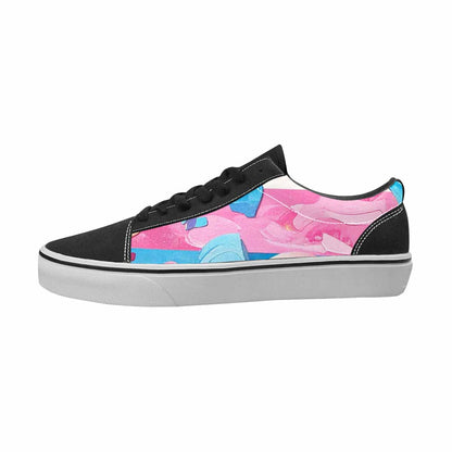 MEN'S Pride Canvas Statement Kaleidoscope All Over Print Shoes