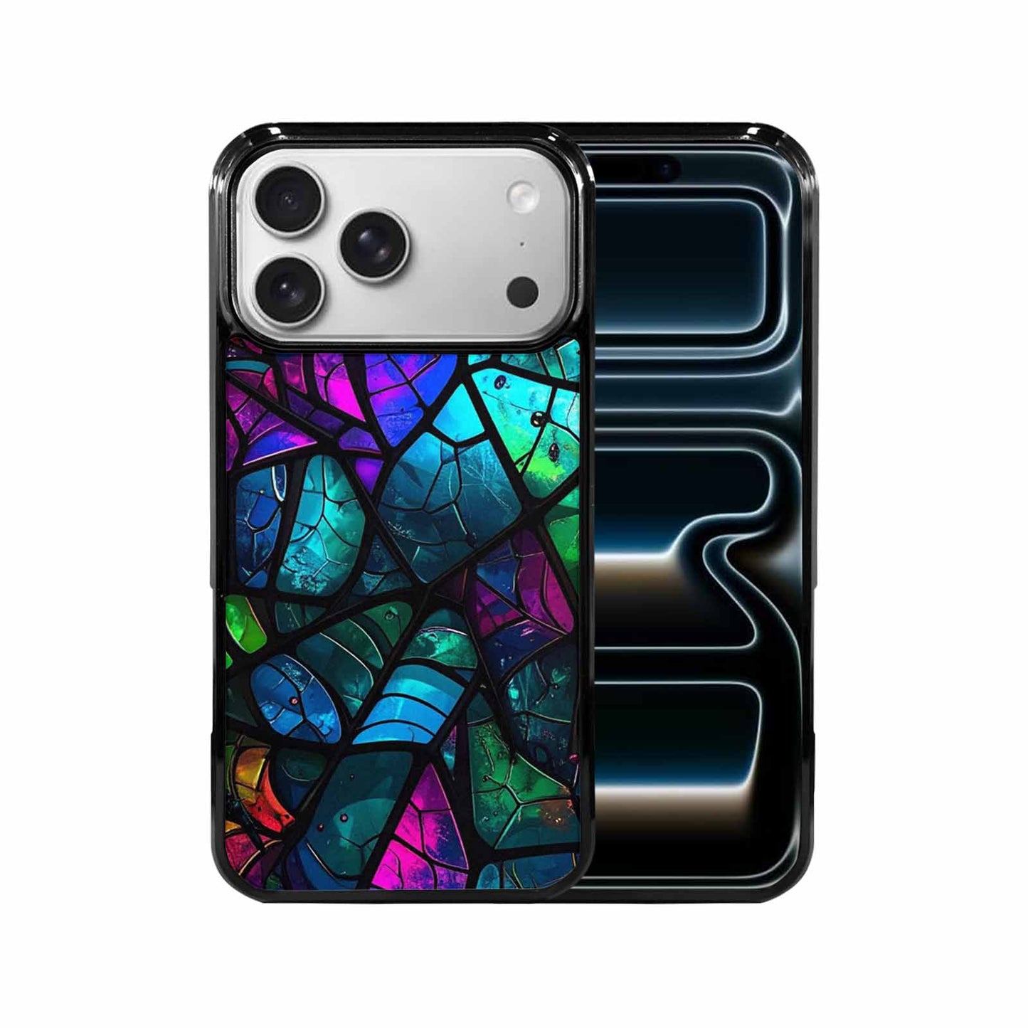 iPhone 17 Pro Max Case — Neon Camo Spider Camo, Custom Art Phone Cover