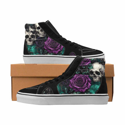 MEN'S Skull Dark Art Gothic Print Gothic Filigree Ferion