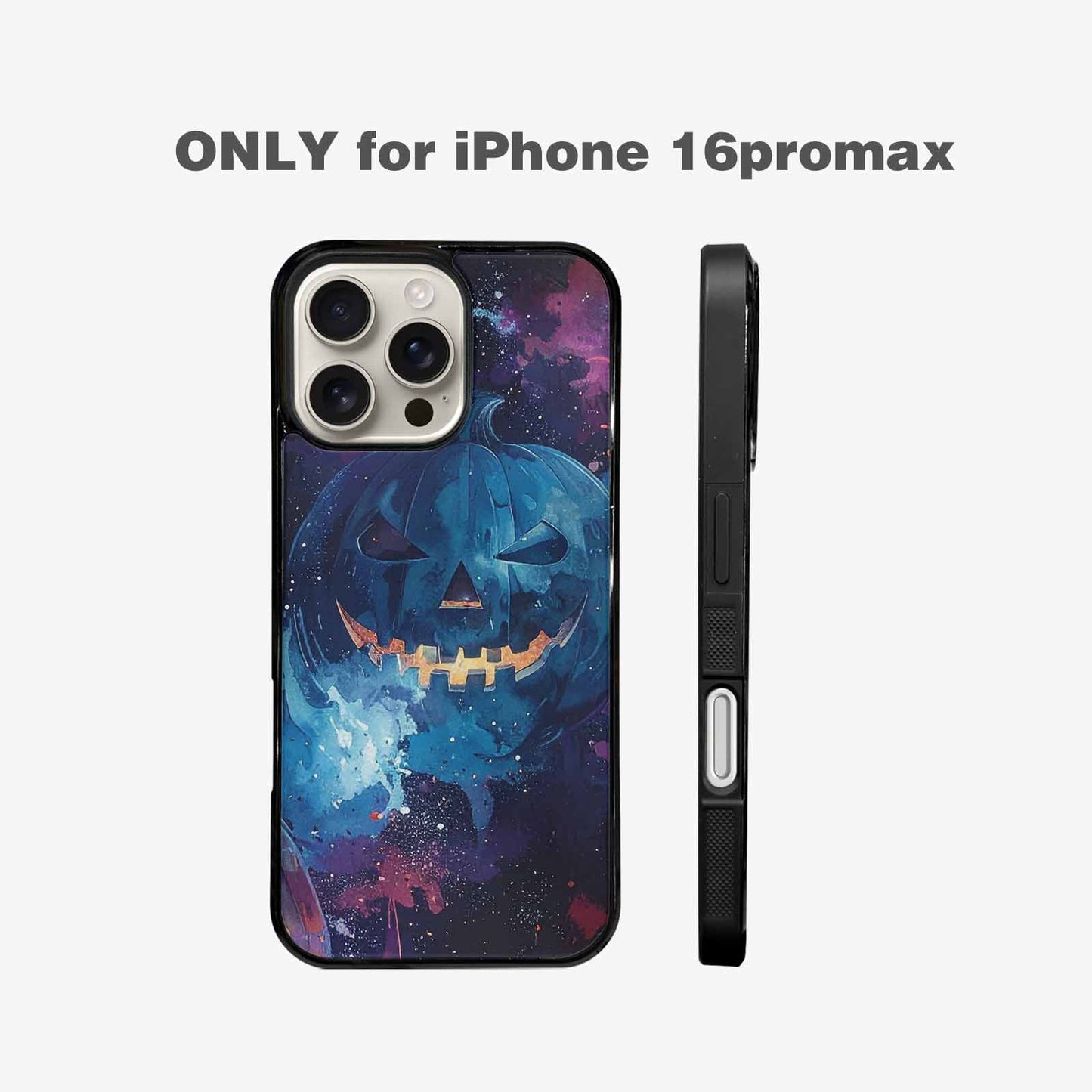 iPhone 16 Pro Max Case — Eamless Repeating Pattern Of Overlapping Pumpkin, Custom Designed Case Cover