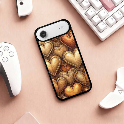 iPhone 17 Air Case — Retro Zodiac Heart Shape Retro Vintage, Custom Made Phone Cover