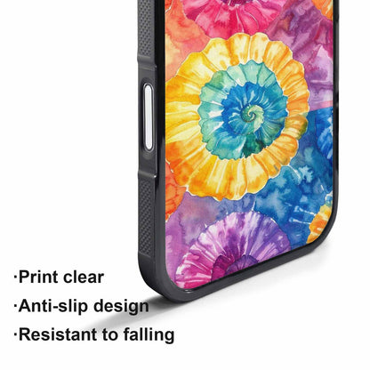 iPhone 17 Pro Max Case — Small Tie Dye Swirl Tie Dye, Custom Print Case Cover