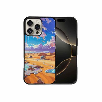 iPhone 16 Pro Max Case — Surrealist Desert Dreamscape, Customized Protective Case