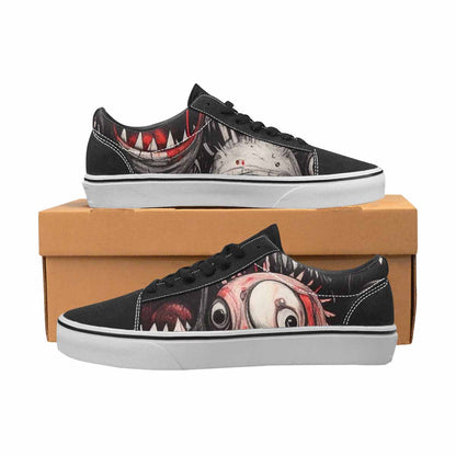 WOMEN'S Multi Lace-Up Canvas Kaleidoscope Sneakers