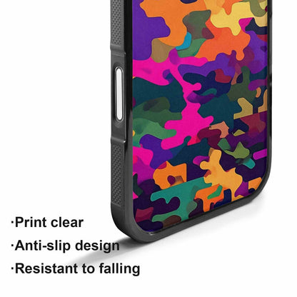 iPhone 17 Case — Small Military Camouflage Blotch Camo, Custom Phone Case