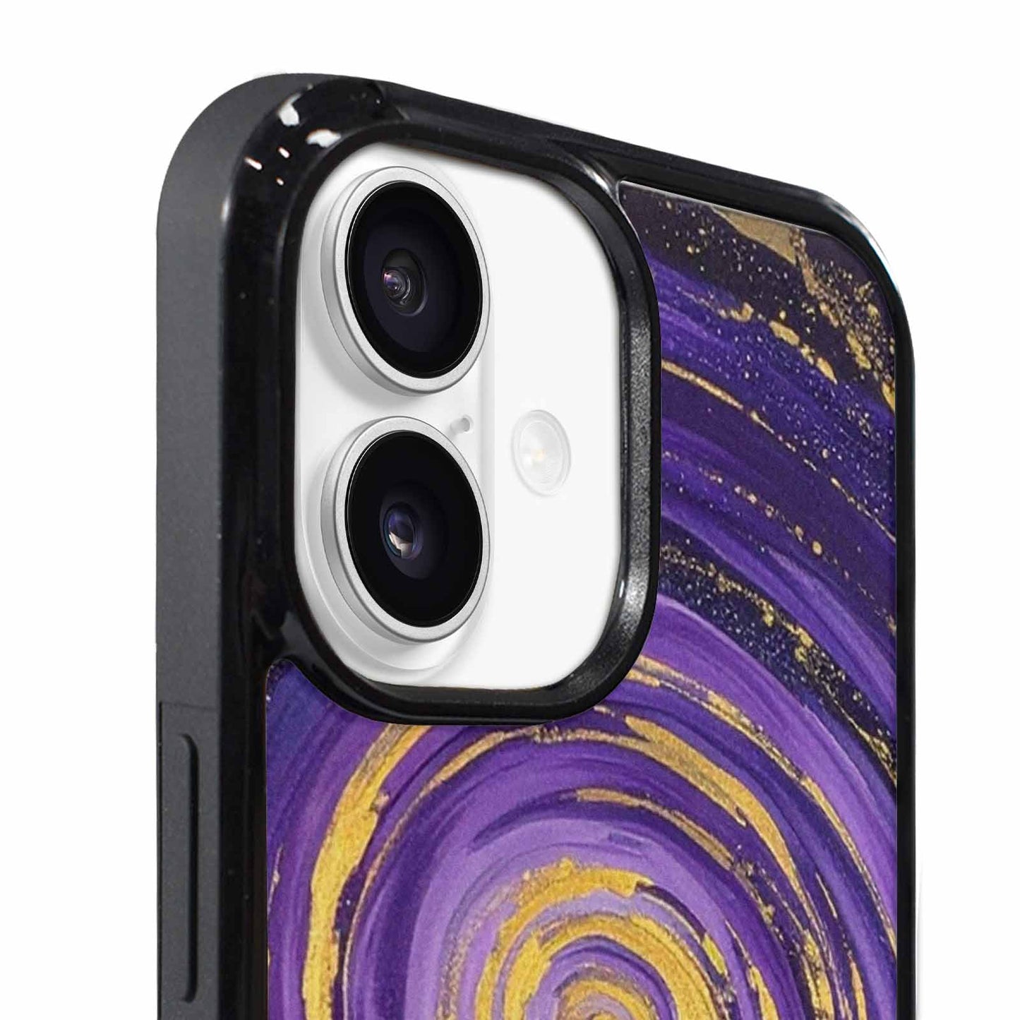 iPhone 17 Case — Starry Night Nebula Brushstroke Custom Galaxy, Custom Phone Case
