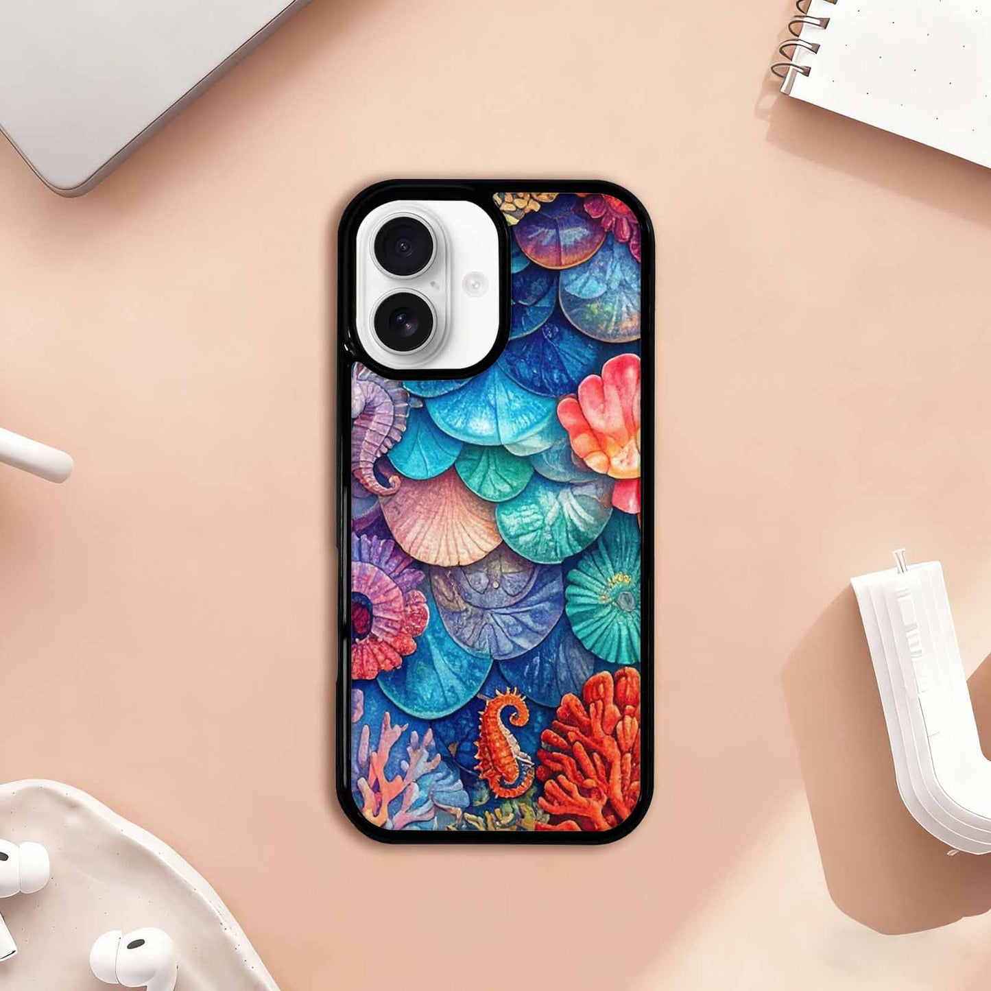iPhone 17 Case — Small Fish Scale And Original Art, Personalized Phone Case