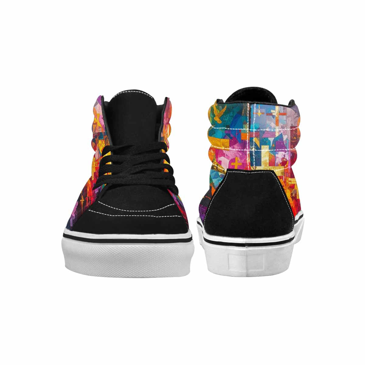 MEN'S Faith Cross High Top Canvas Dreamlike Shoes