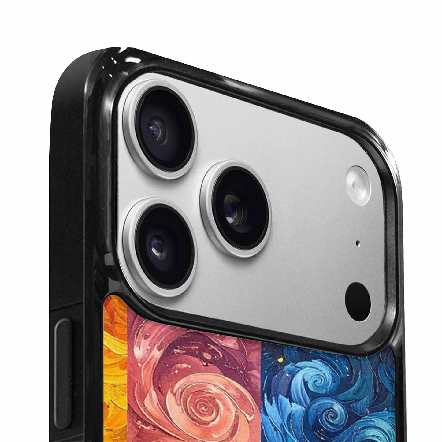 iPhone 17 Pro Max Case — Small Van Gogh Style Galaxy Space, Personalized Phone Case