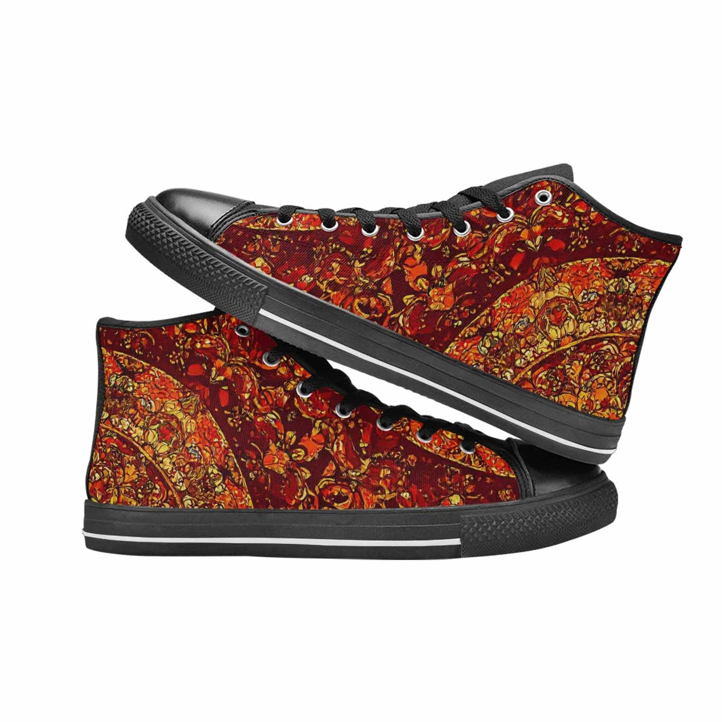 MEN'S Mandala Lions High Top Canvas Dreamcore Shoes