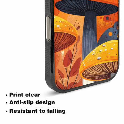 iPhone 16 Pro Max Case — Bold Autumn Mushroom Bold Autumn Mushroom, Original Design Phone Case