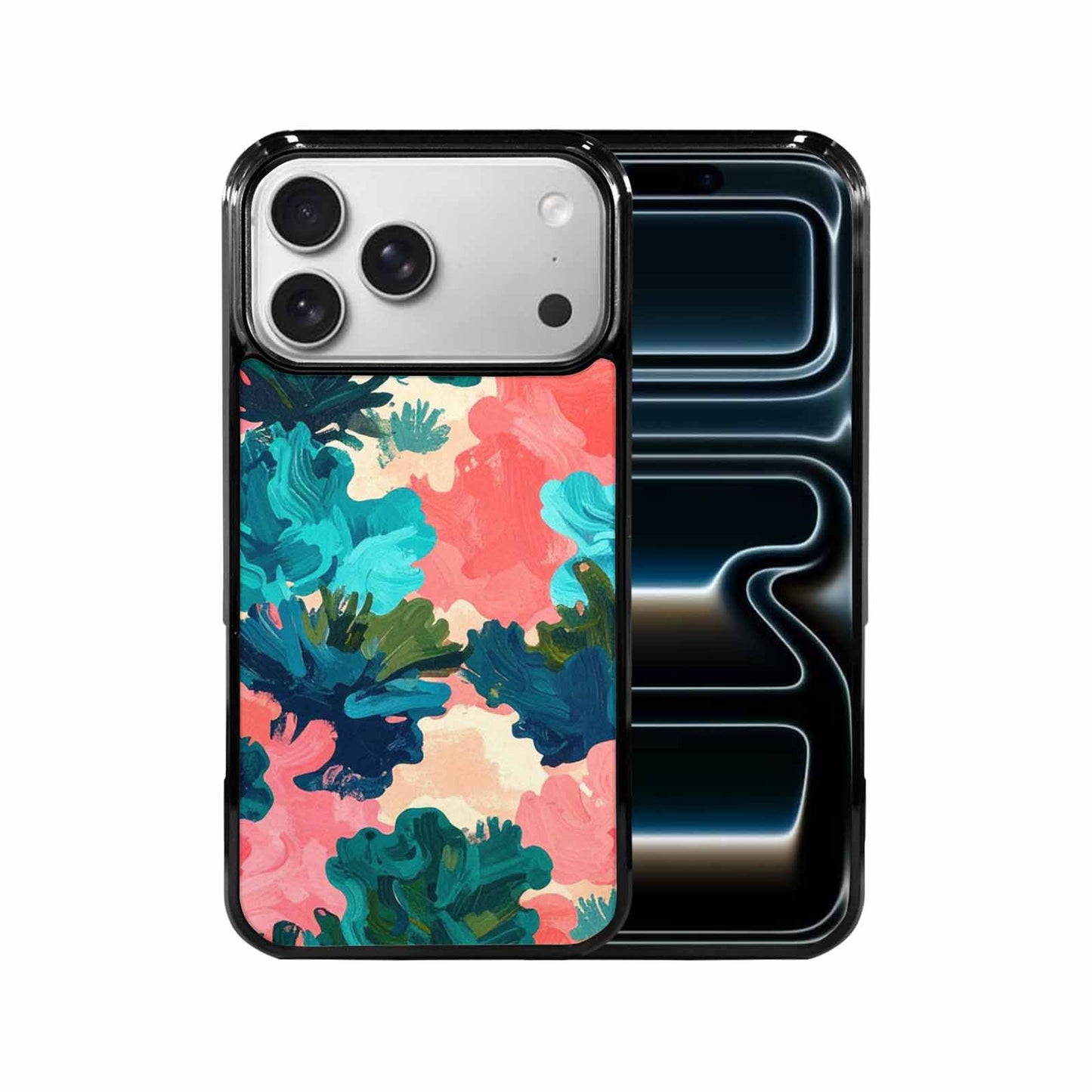 iPhone 17 Pro Max Case — Seamless Tileable Pattern Of Camo, Custom Made Phone Cover