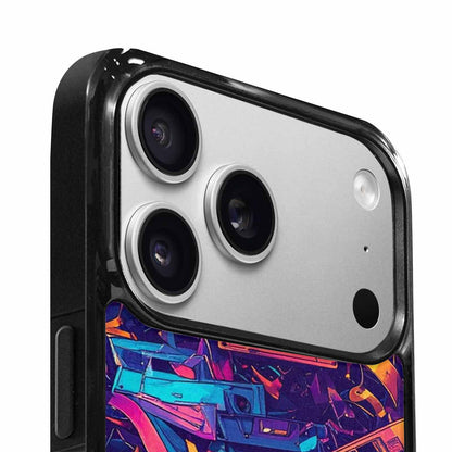 iPhone 17 Pro Max Case — Retro Cassette Tape Pattern Retro Vintage, Custom Designed Case Cover