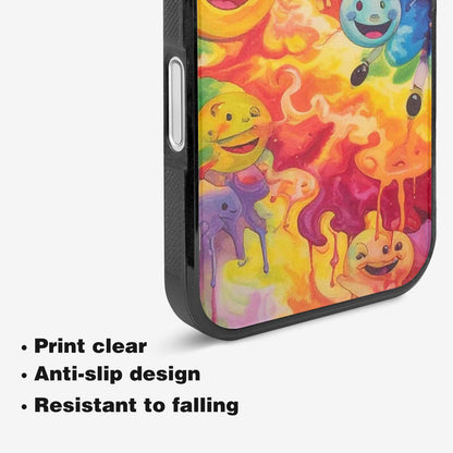 iPhone 16 Case — Smiley Facessmiley Faces Tie D 4f3, Unique Phone Case Design