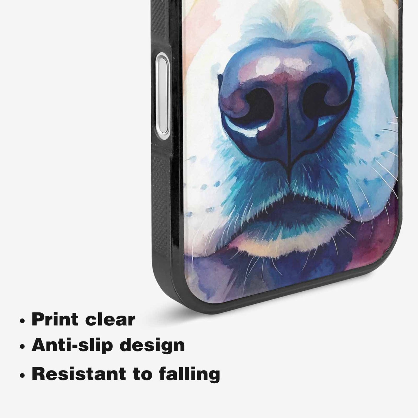 iPhone 16 Plus Case — Golden Retriever Watercolor Art Pattern, Custom Made Phone Cover