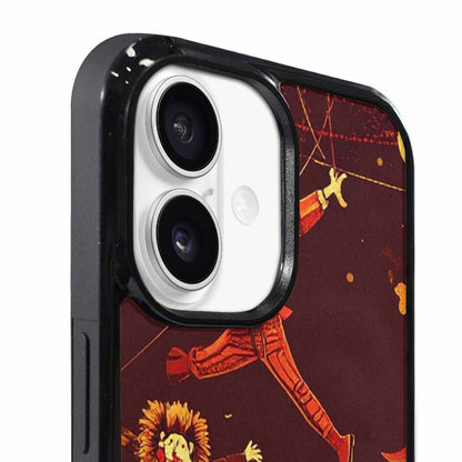 iPhone 17 Case — Vintage Circus Art Pattern Retro Vintage, Custom Printed Phone Case