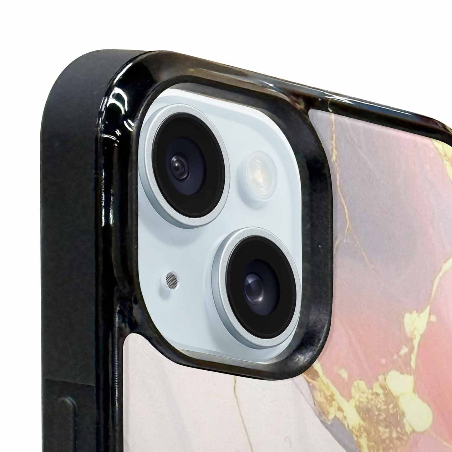 iPhone 15 Plus Case — Marble Vein Marble Veins Pattern Hundreds, Unique Phone Case Design