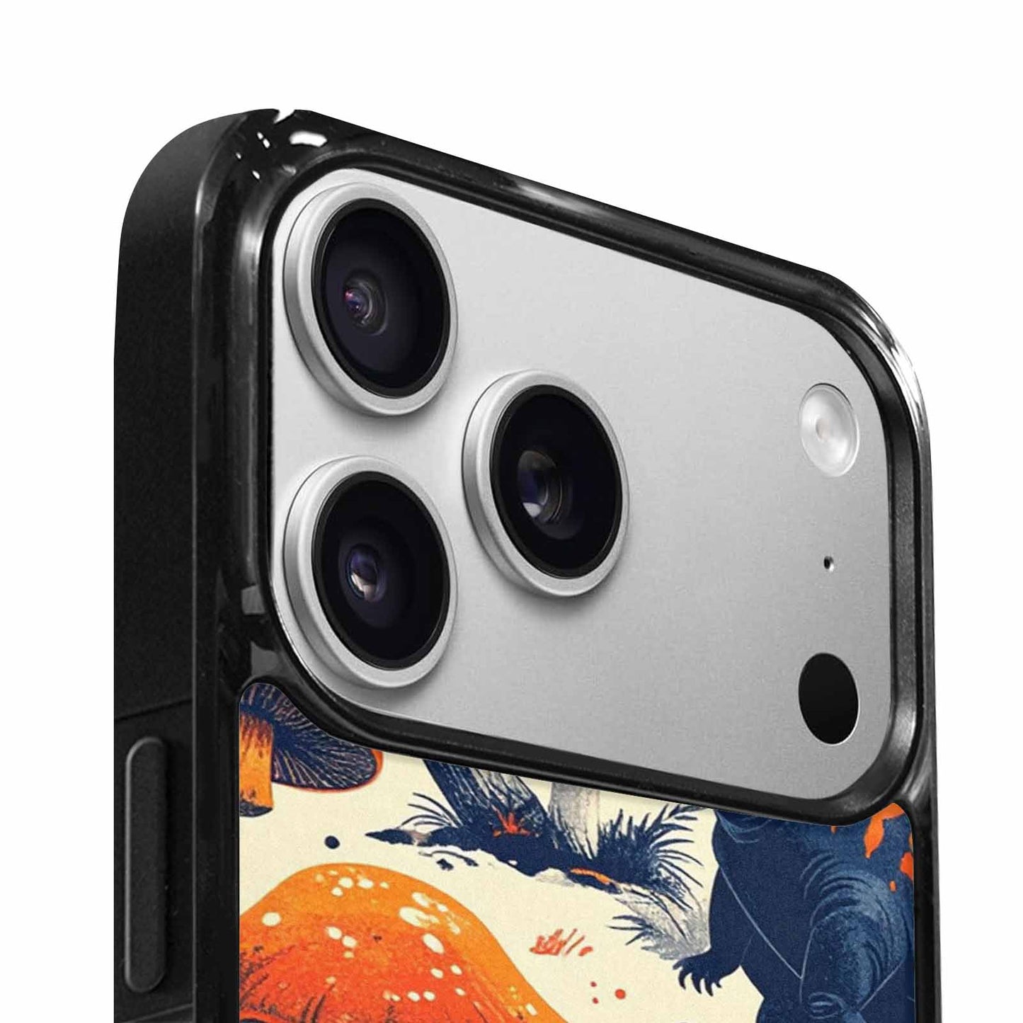 iPhone 17 Pro Max Case — Vintage Dinosaurs Mushroom Retro Vintage, Custom Made Phone Cover
