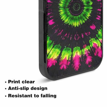 iPhone 15 Plus Case — Acid Wash Tie Dye Pattern High, Custom Made Phone Cover