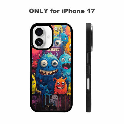 iPhone 17 Case — Monsters (general) Cartoon Monst Kq1 Cartoon, Customized Protective Case