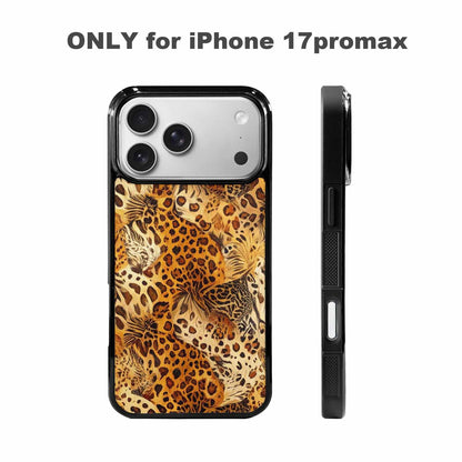 iPhone 17 Pro Max Case — Small Animal Print Pattern, Animal Print, Custom Phone Case