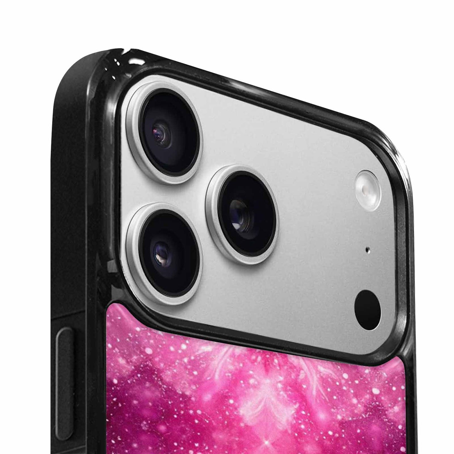 iPhone 17 Pro Max Case — Galaxy Art Pink Aurora Galaxy Space, Custom Made Phone Cover