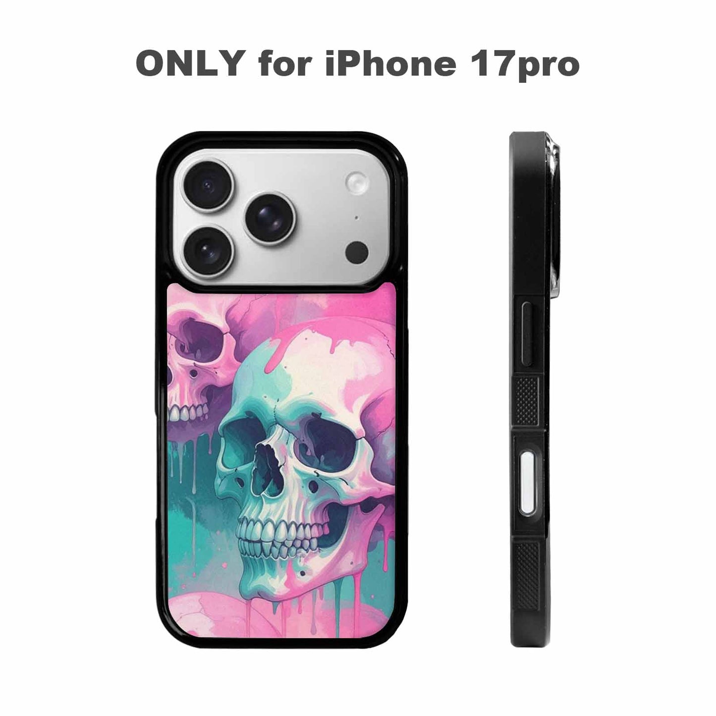 iPhone 17 Pro Case — Seamless Tileable Pattern Of Overlapping Galaxy, Custom Made Phone Cover