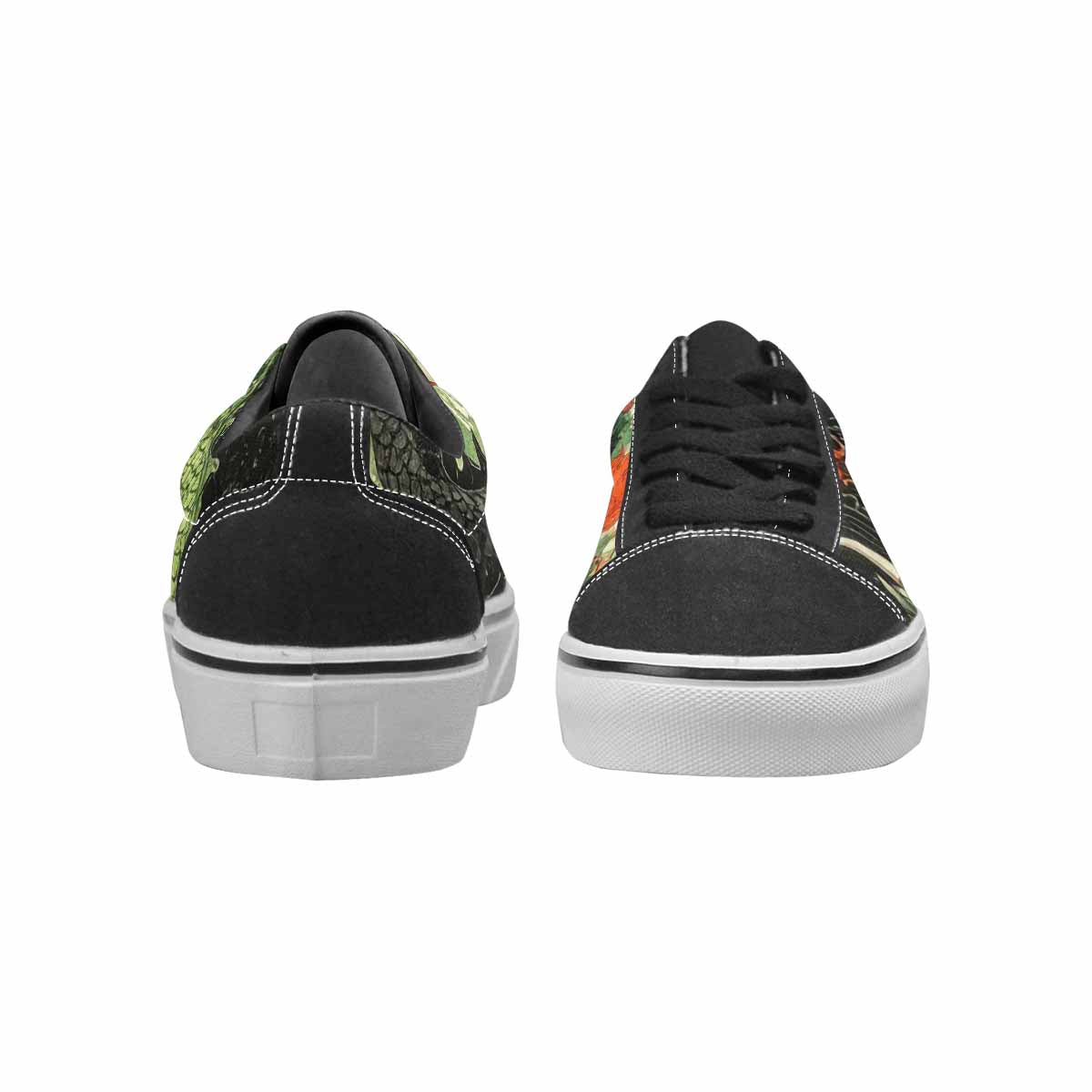 WOMEN'S Dragon Scale Lace-Up Canvas Surreal Shoes