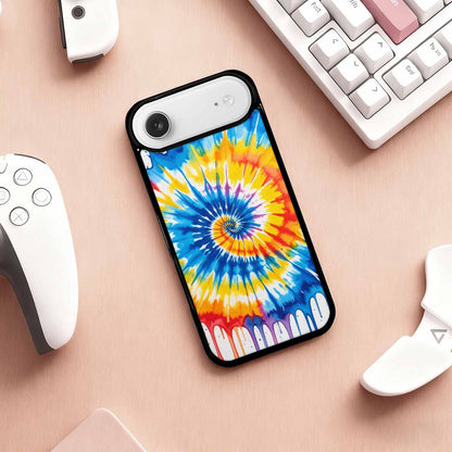 iPhone 17 Air Case — Tie Dye Style Art Dripping Tie, Unique Phone Case Design