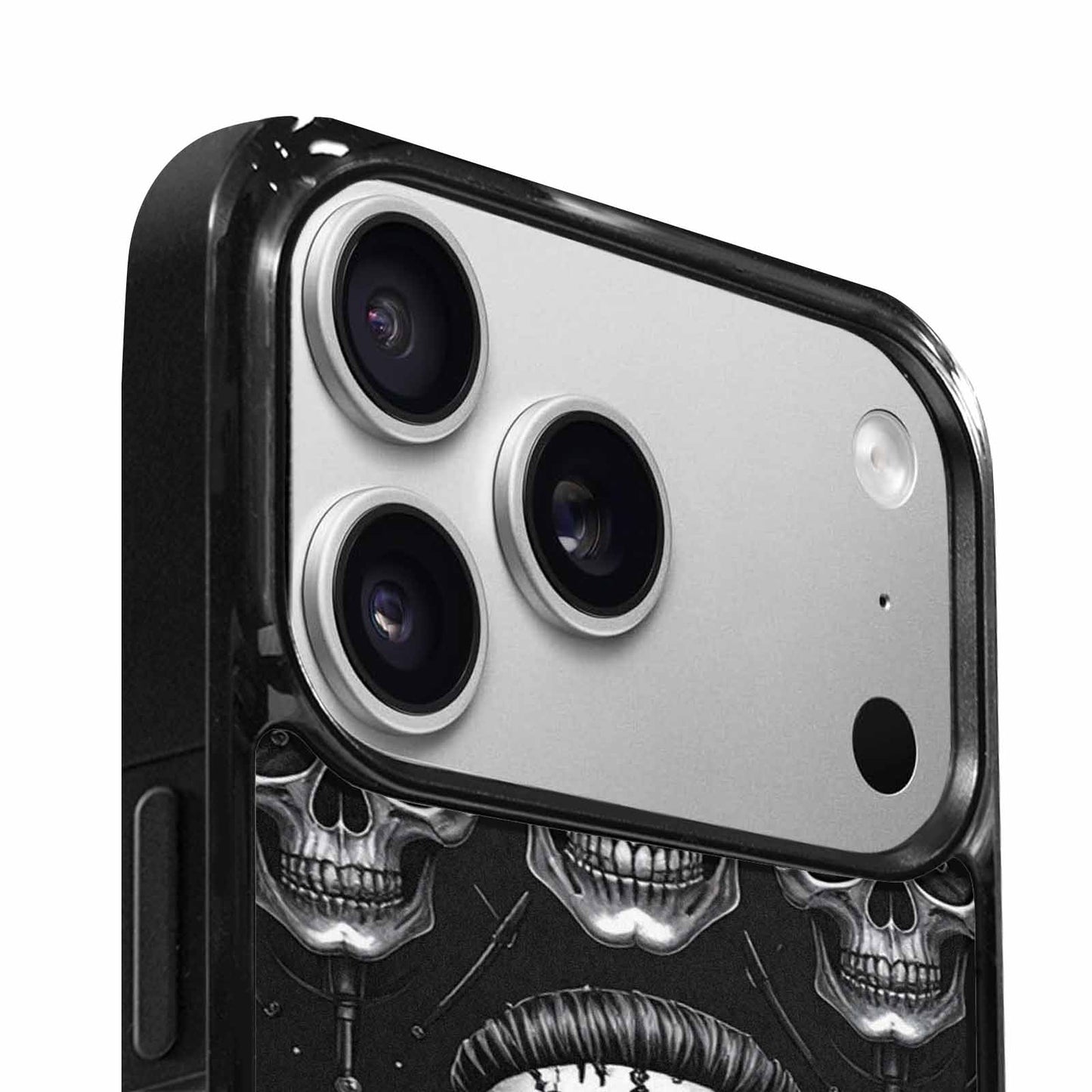 iPhone 17 Pro Max Case — Skull Dark Art Gothic Print Gothic, Custom Phone Case