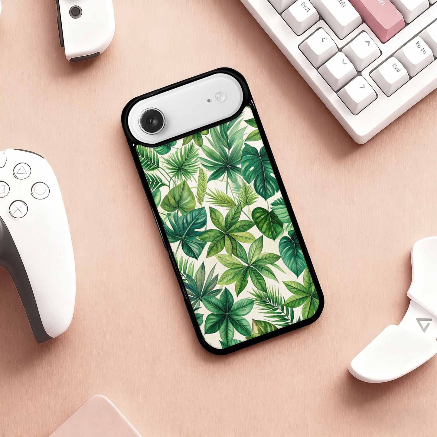 iPhone 17 Air Case — Small Seven Point Palmate Leaf Floral, Custom Phone Case