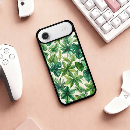 iPhone 17 Air Case — Small Seven Point Palmate Leaf Floral, Custom Phone Case