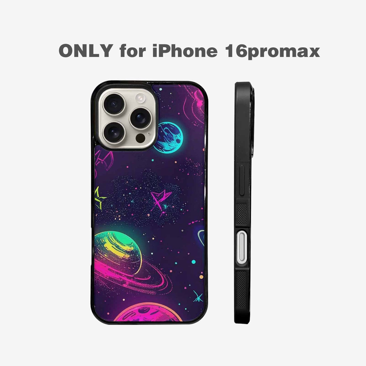 iPhone 16 Pro Max Case — Space Galaxy Astronaut, Personalized Phone Case