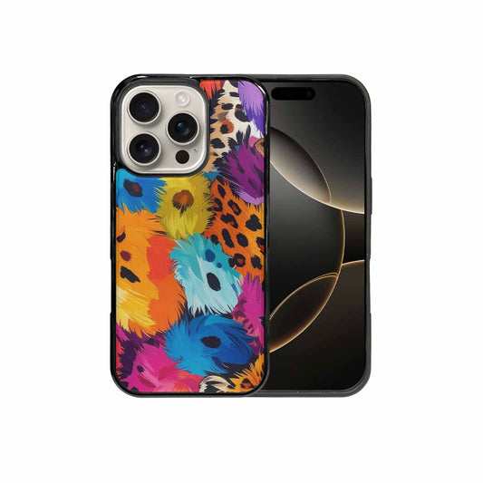 iPhone 16 Pro Case — Full Color Vibrantanimal Print A, Unique Phone Case Design