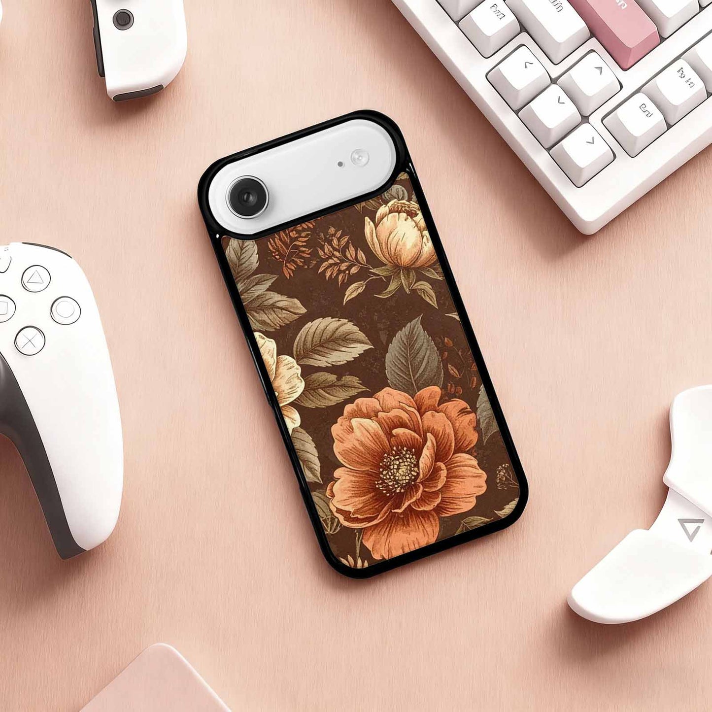 iPhone 17 Air Case — Vintage Botanical Art Pattern Floral, Personalized Phone Case