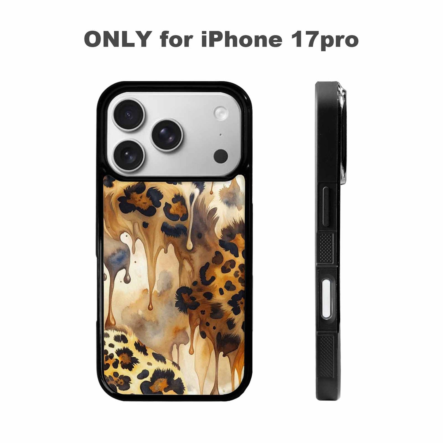 iPhone 17 Pro Case — Seamless Tileable Pattern Of Overlapping Animal, Personalized Phone Case
