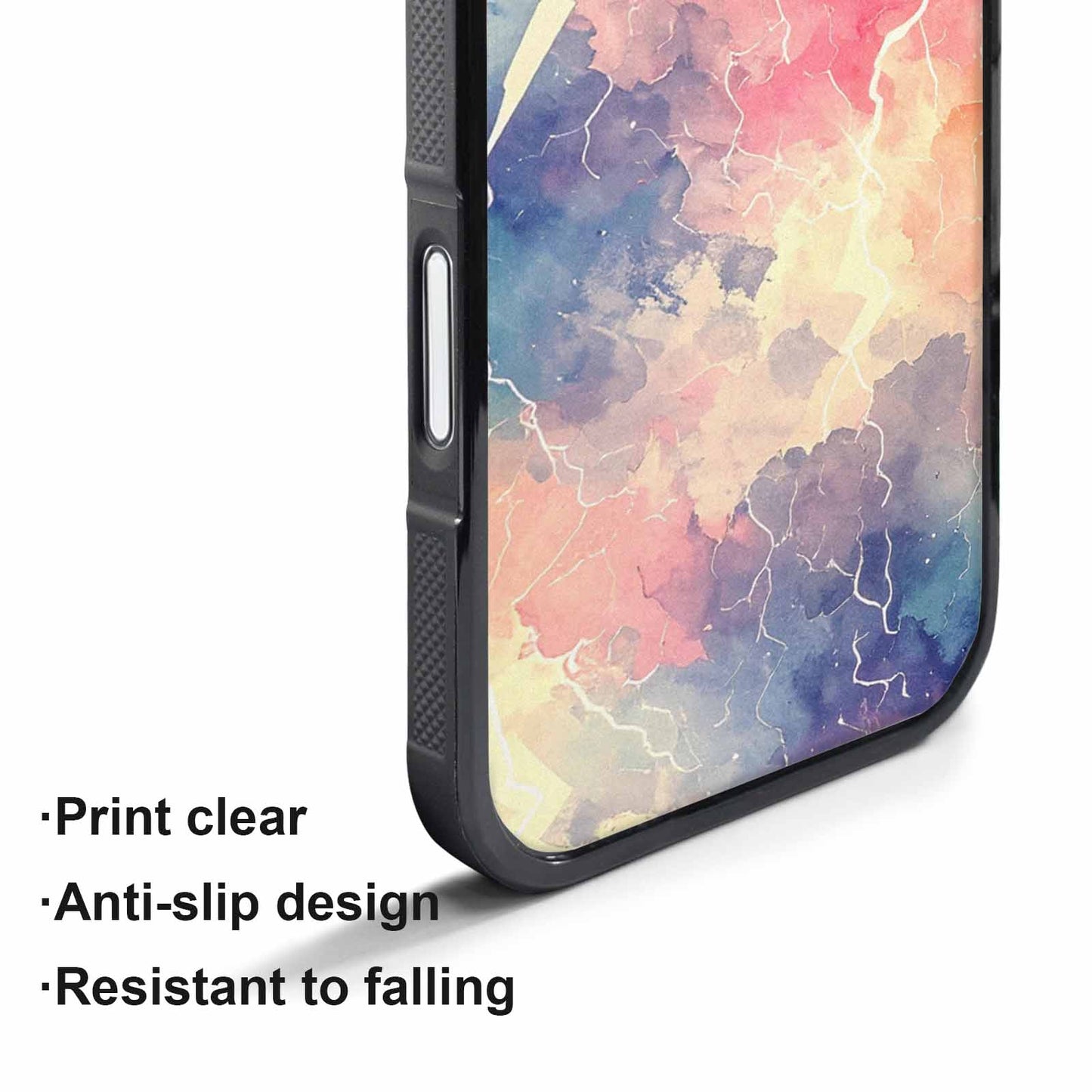 iPhone 17 Air Case — Vintage Spring Lightning Bolt Retro Vintage, Personalized Phone Case