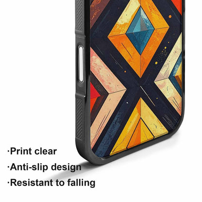 iPhone 17 Case — Vintage Summer Diamond Retro Vintage, Customized Protective Case