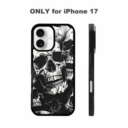 iPhone 17 Case — Skull Dark Art Gothic Print Gothic, Personalized Phone Case