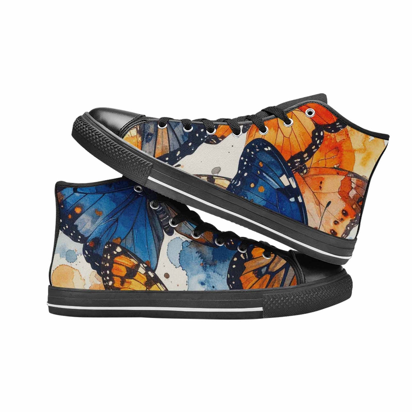 MEN'S Butterfly Wing High Top Canvas Dreamcore Sneakers