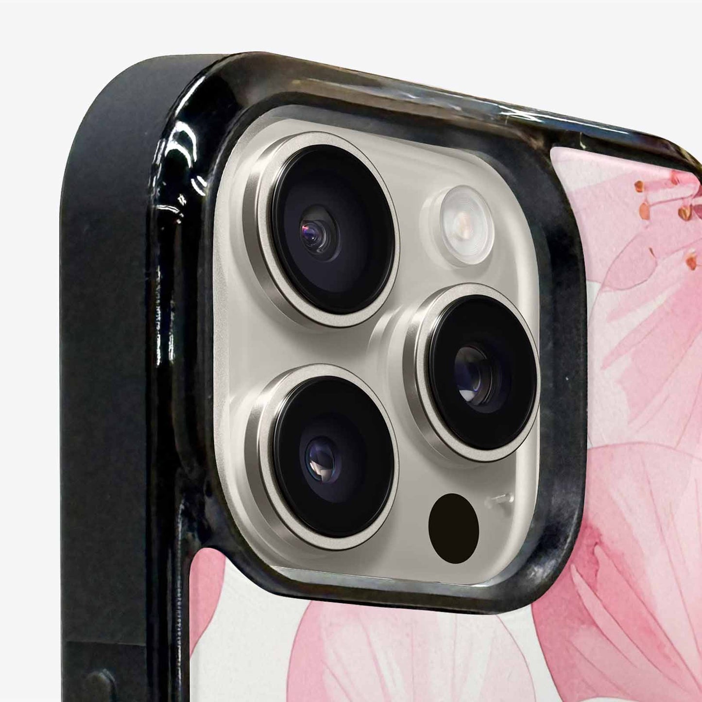 iPhone 16 Pro Case — Japanese Cherry Blossom Pattern Sakura Flowers, Unique Phone Case Design