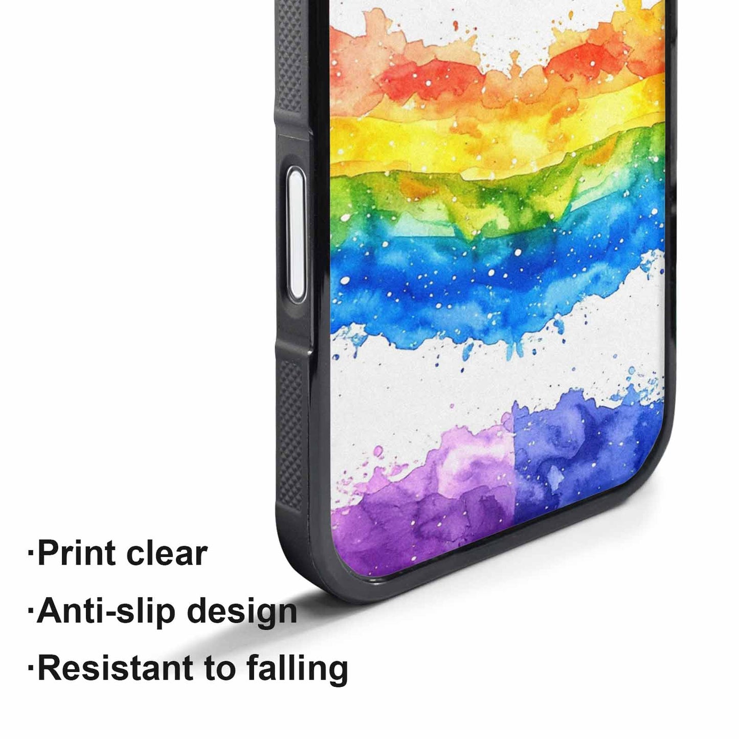 iPhone 17 Pro Max Case — Watercolor Splash Abstract Pattern, Watercolor Abstract, Original Design Phone Case