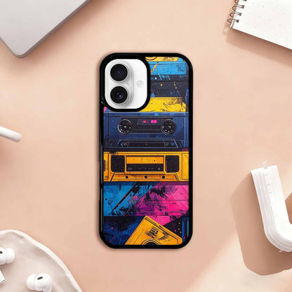 iPhone 17 Case — Seamless Tileable Pattern Of Retro Vintage, Custom Art Phone Cover