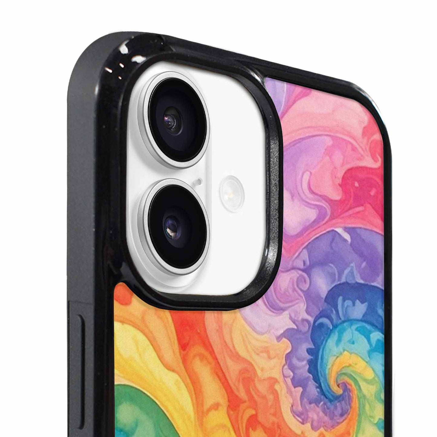iPhone 17 Case — Tie Dye Swirls Tie Dye Tie, Custom Designed Case Cover