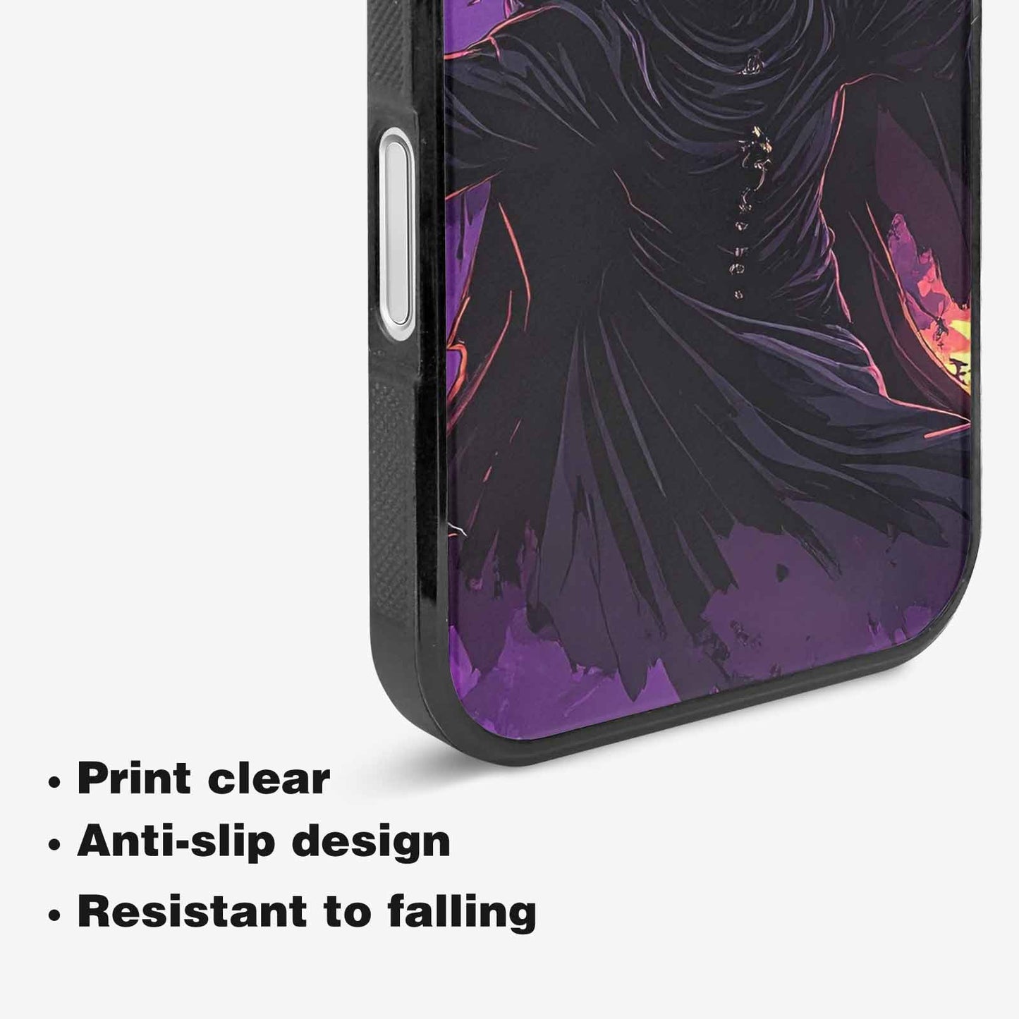 iPhone 16 Case — Scary Horror Halloween Art Print Edge, Personalized Phone Case