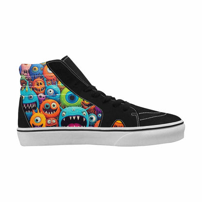 MEN'S Multi High Top Canvas Vivid Custom Sneakers