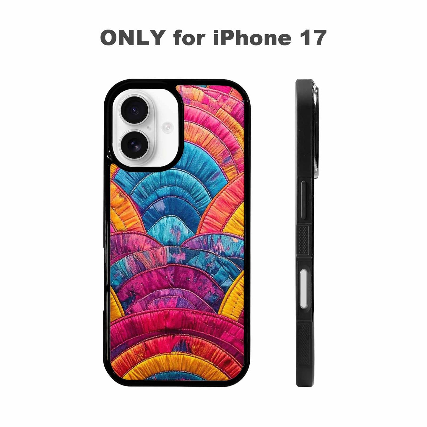 iPhone 17 Case — Vivid Camo Pansexual Camo, Custom Printed Phone Case